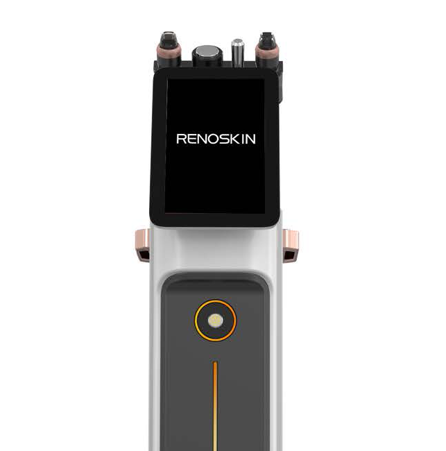 Photo de face du Renoskin de Skinxpert France - Machine professionnelle pour aider à la régénération des cellules 